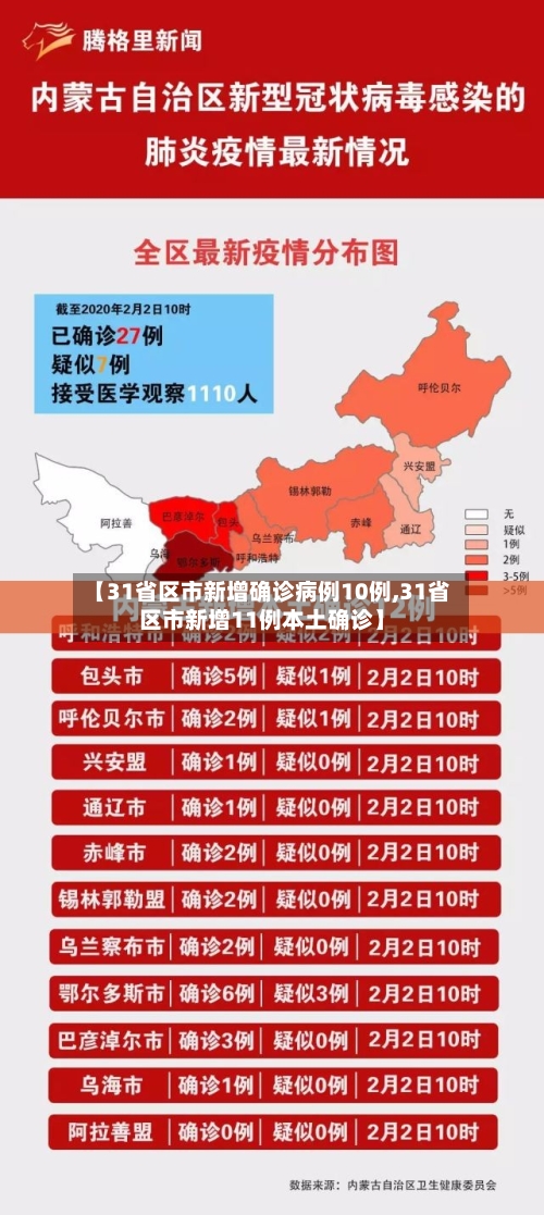 【31省区市新增确诊病例10例,31省区市新增11例本土确诊】-第3张图片