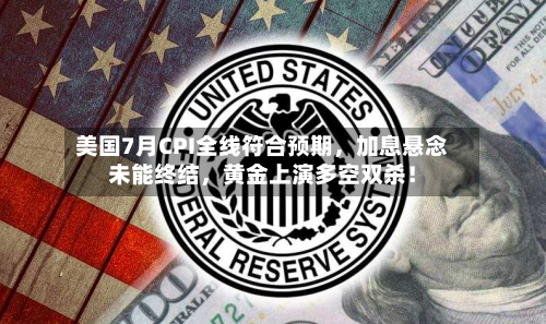 美国7月CPI全线符合预期	，加息悬念未能终结，黄金上演多空双杀！-第3张图片
