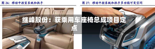 继峰股份:获乘用车座椅总成项目定点-第2张图片