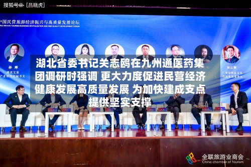 湖北省委书记关志鸥在九州通医药集团调研时强调 更大力度促进民营经济健康发展高质量发展 为加快建成支点提供坚实支撑