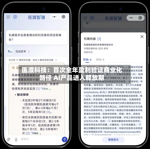 医渡科技：首次全年盈利验证商业化路径 AI产品进入释放期