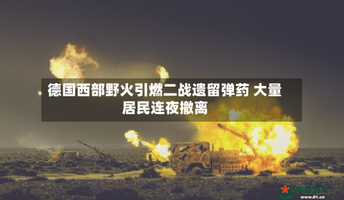 德国西部野火引燃二战遗留弹药 大量居民连夜撤离