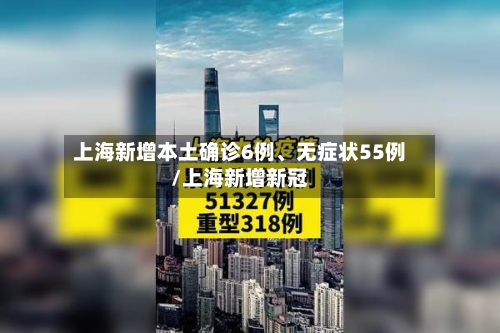 上海新增本土确诊6例、无症状55例/上海新增新冠