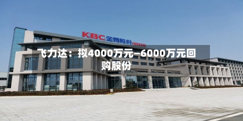 飞力达：拟4000万元—6000万元回购股份