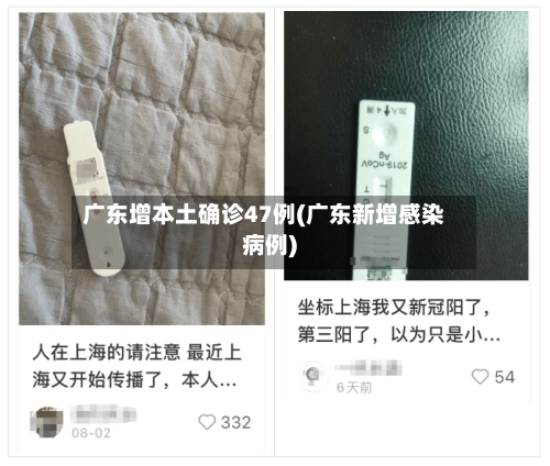 广东增本土确诊47例(广东新增感染病例)