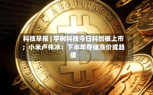 科技早报 | 宇树科技今日科创板上市;小米卢伟冰:下半年存储涨价或趋缓-第3张图片