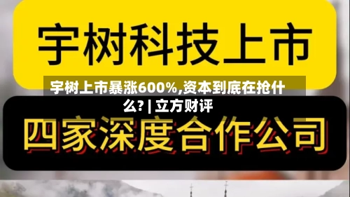 宇树上市暴涨600%,资本到底在抢什么? | 立方财评-第2张图片