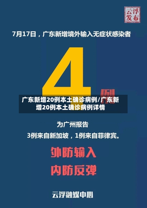 广东新增20例本土确诊病例/广东新增20例本土确诊病例详情-第2张图片