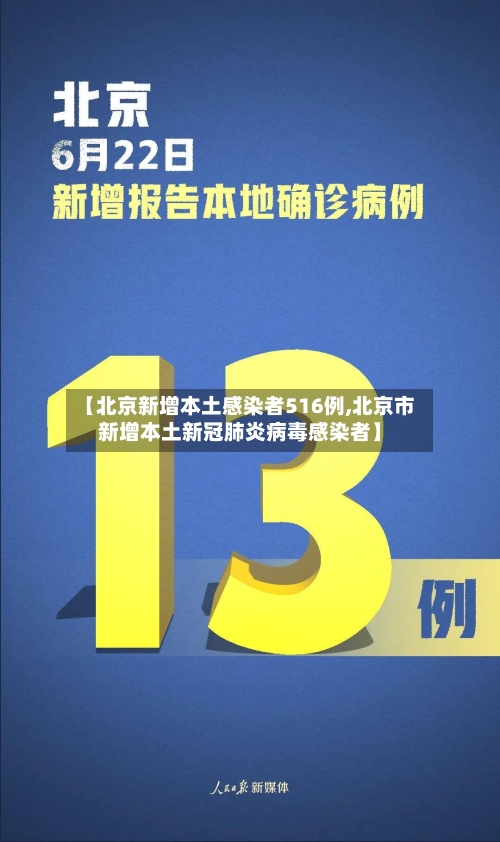 【北京新增本土感染者516例,北京市新增本土新冠肺炎病毒感染者】