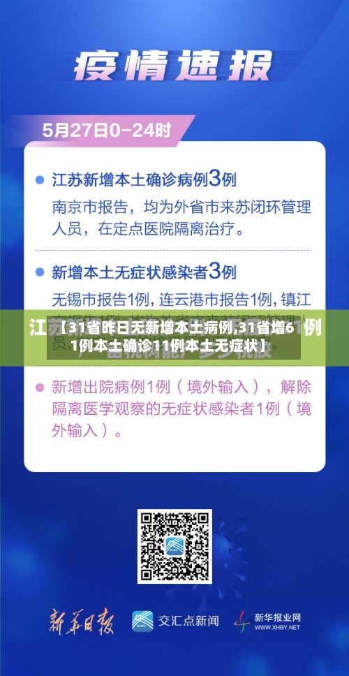 【31省昨日无新增本土病例,31省增61例本土确诊11例本土无症状】-第2张图片