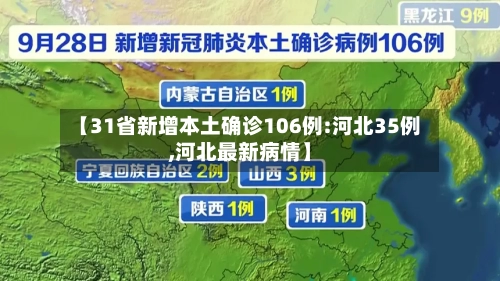 【31省新增本土确诊106例:河北35例,河北最新病情】-第2张图片