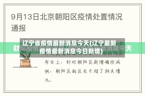 辽宁省疫情最新消息今天(辽宁最新疫情最新消息今日新增)