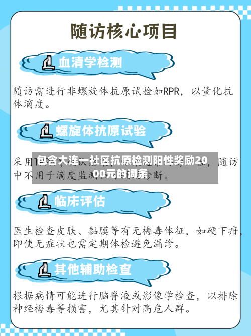 包含大连一社区抗原检测阳性奖励2000元的词条