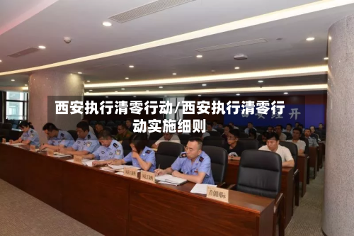 西安执行清零行动/西安执行清零行动实施细则