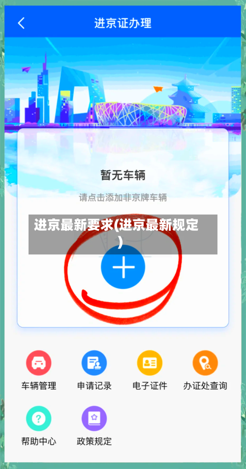 进京最新要求(进京最新规定)-第2张图片