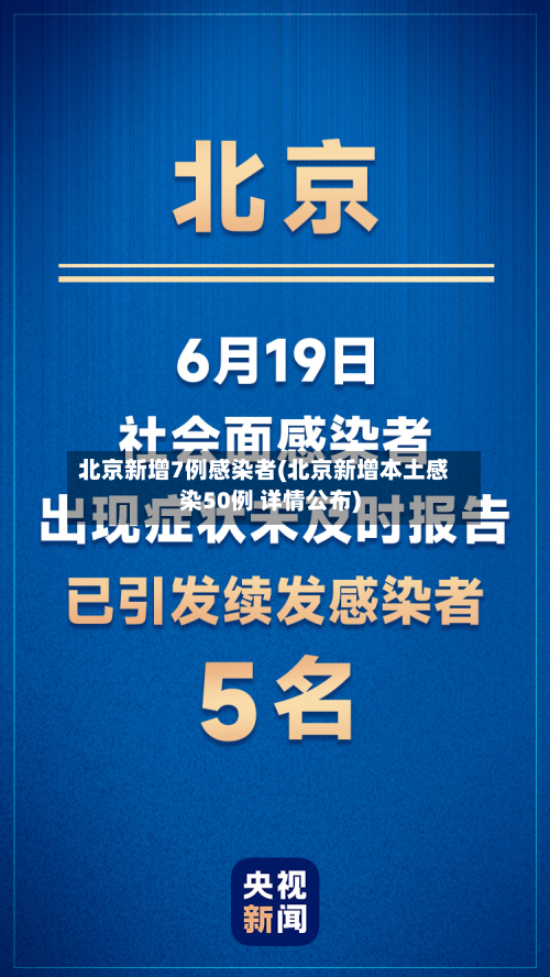 北京新增7例感染者(北京新增本土感染50例 详情公布)-第3张图片
