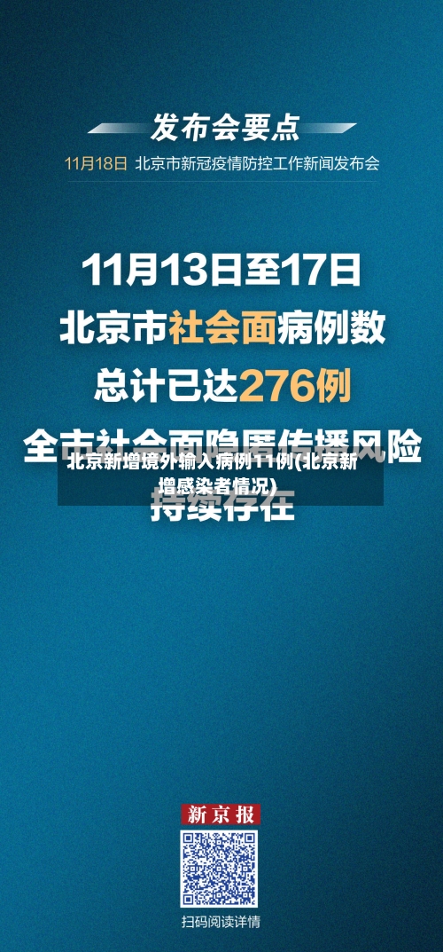 北京新增境外输入病例11例(北京新增感染者情况)