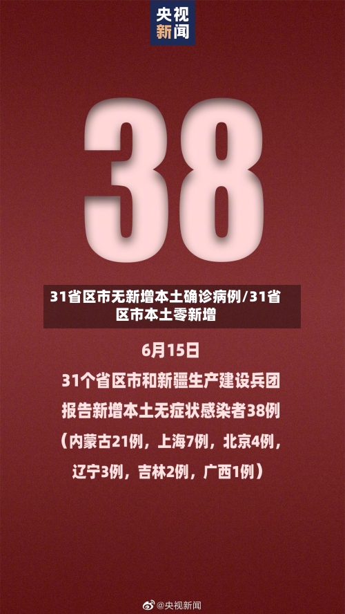 31省区市无新增本土确诊病例/31省区市本土零新增-第2张图片