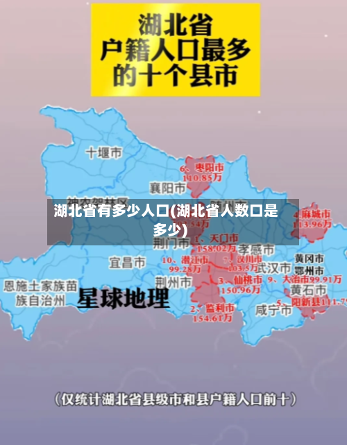 湖北省有多少人口(湖北省人数口是多少)