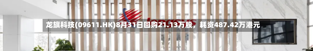 龙旗科技(09611.HK)8月31日回购21.13万股，耗资487.42万港元-第2张图片