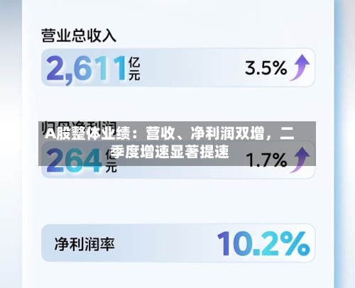 A股整体业绩：营收、净利润双增，二季度增速显著提速-第3张图片
