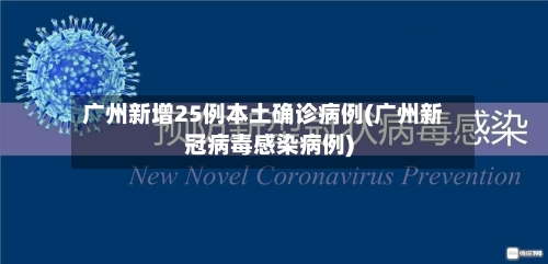 广州新增25例本土确诊病例(广州新冠病毒感染病例)-第3张图片
