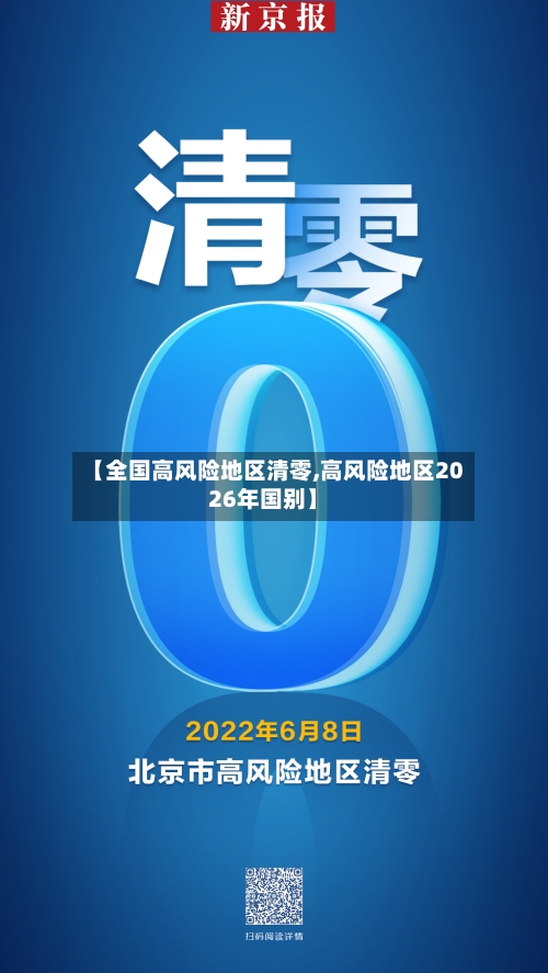 【全国高风险地区清零,高风险地区2026年国别】