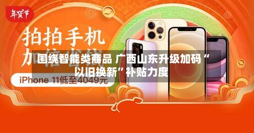 围绕智能类商品 广西山东升级加码“以旧换新”补贴力度