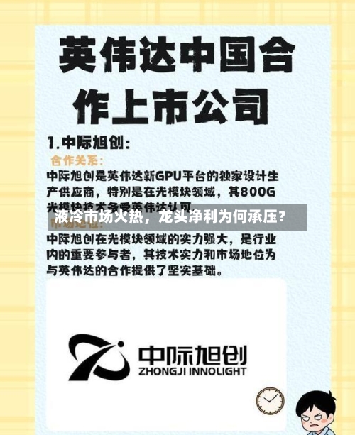液冷市场火热，龙头净利为何承压？-第2张图片