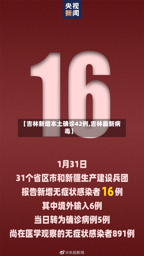 【吉林新增本土确诊42例,吉林最新病毒】-第3张图片