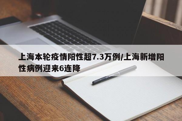 上海本轮疫情阳性超7.3万例/上海新增阳性病例迎来6连降